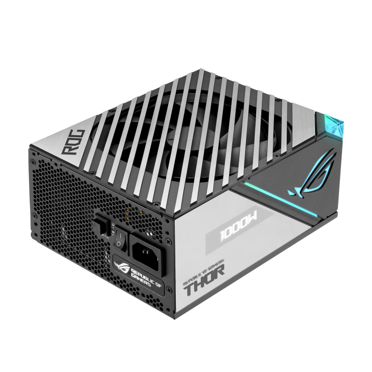 ASUS ROG THOR 1000W Platinum II, With Aura Sync & OLED Display, 1000W PSU ASUS ROG THOR 1000W Platinum II, With Aura Sync & OLED Display, 1000W PSU